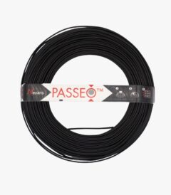 Nexans - Fil Rigide H07V-U Passeo 1x2.5 Noir - Rouleau de 100 m