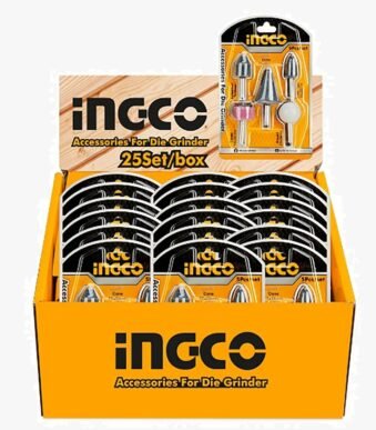 Accessoires pour Meuleuse - INGCO AKB0502 - 5 Pces/Kit